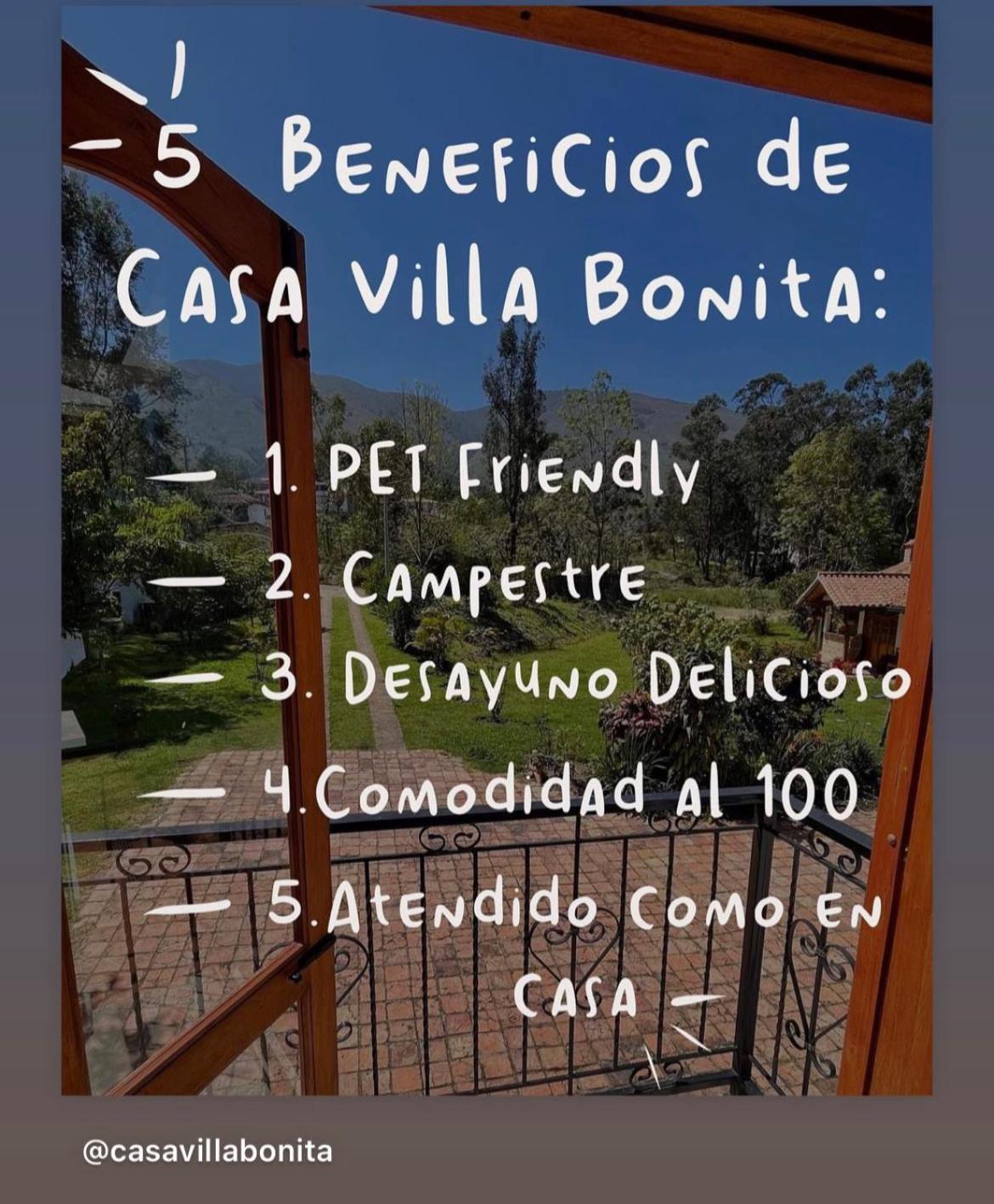 Casa De Campo Villa Bonita Hotel ビージャ・デ・レイバ エクステリア 写真